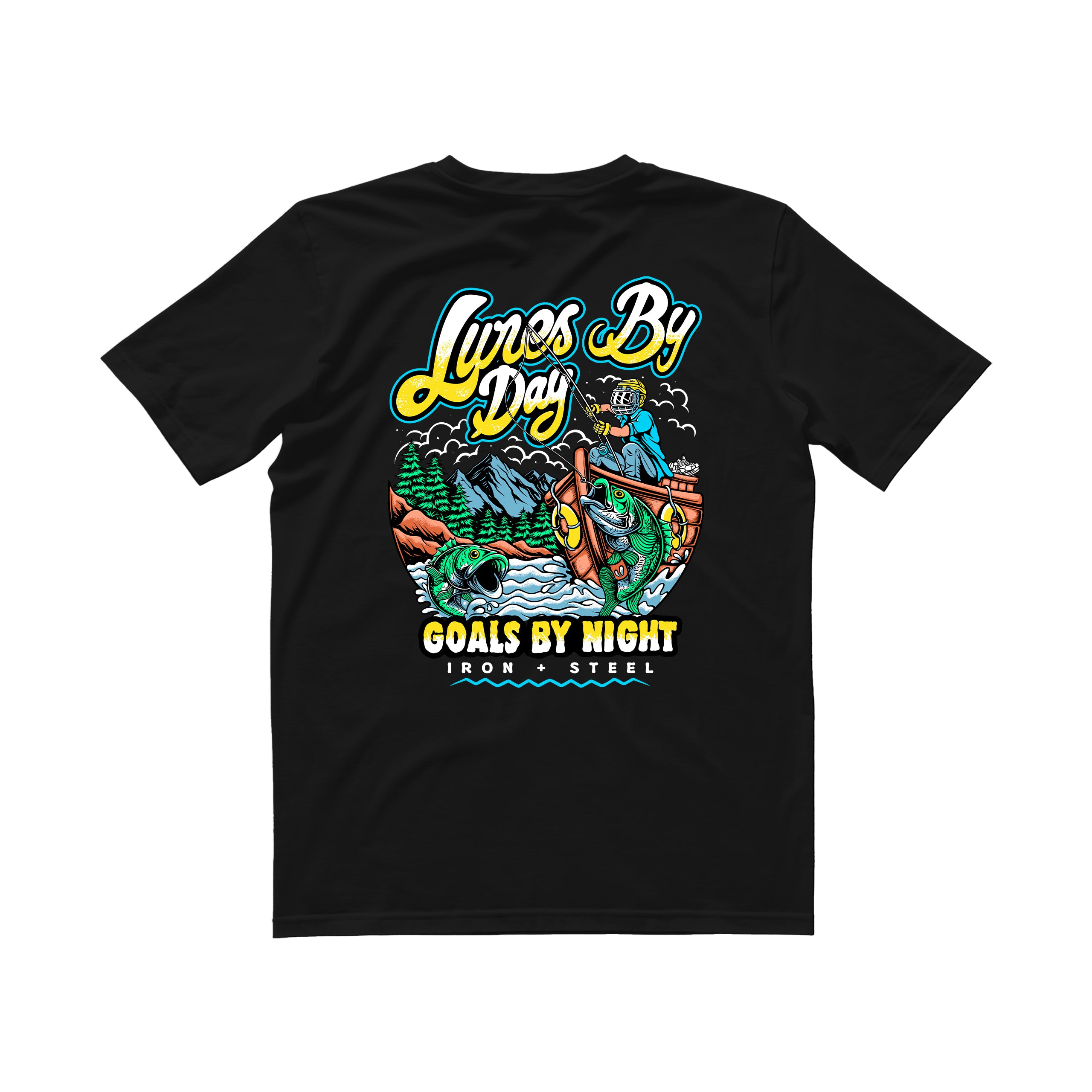 Lures By Day Hockey Tee