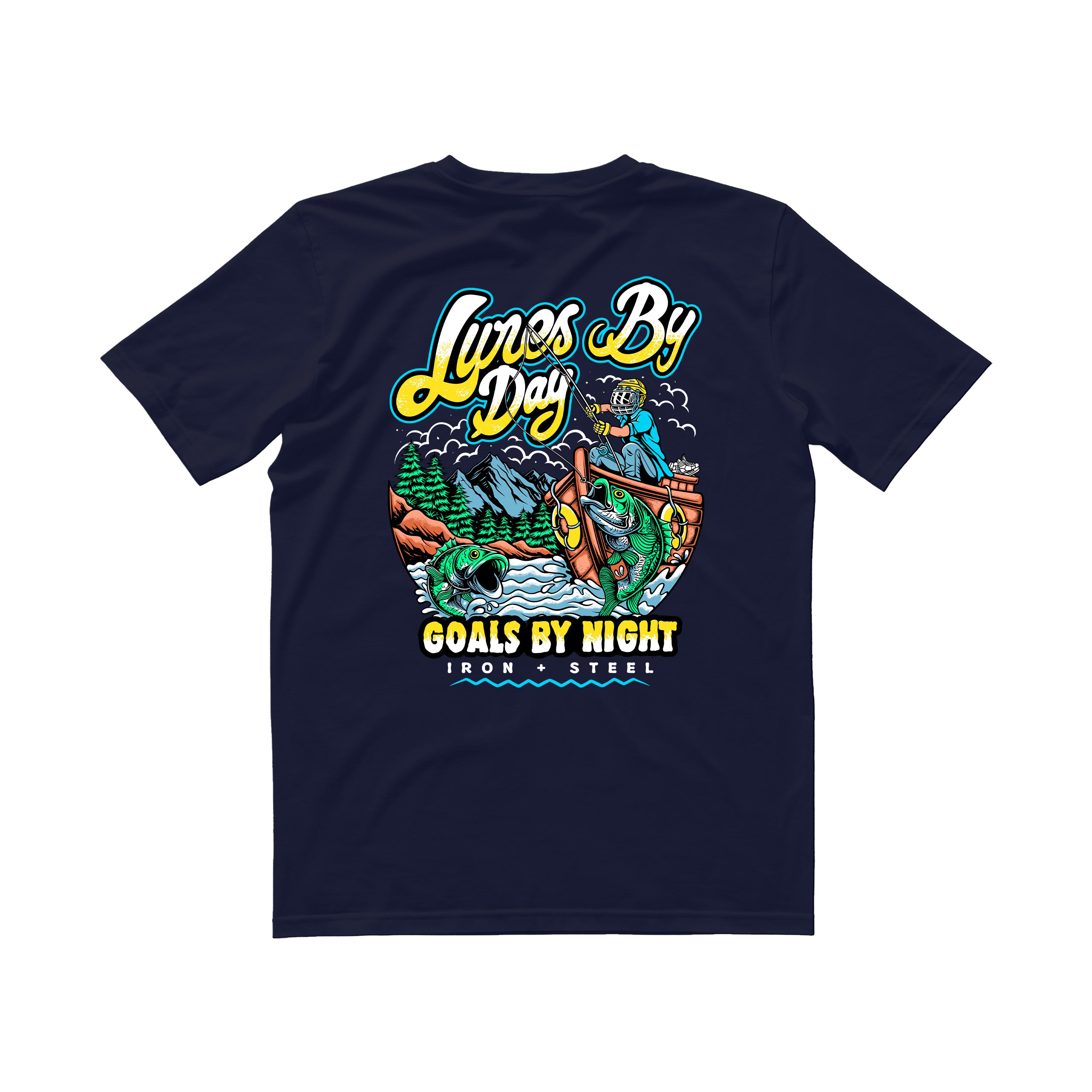 Lures By Day Hockey Tee