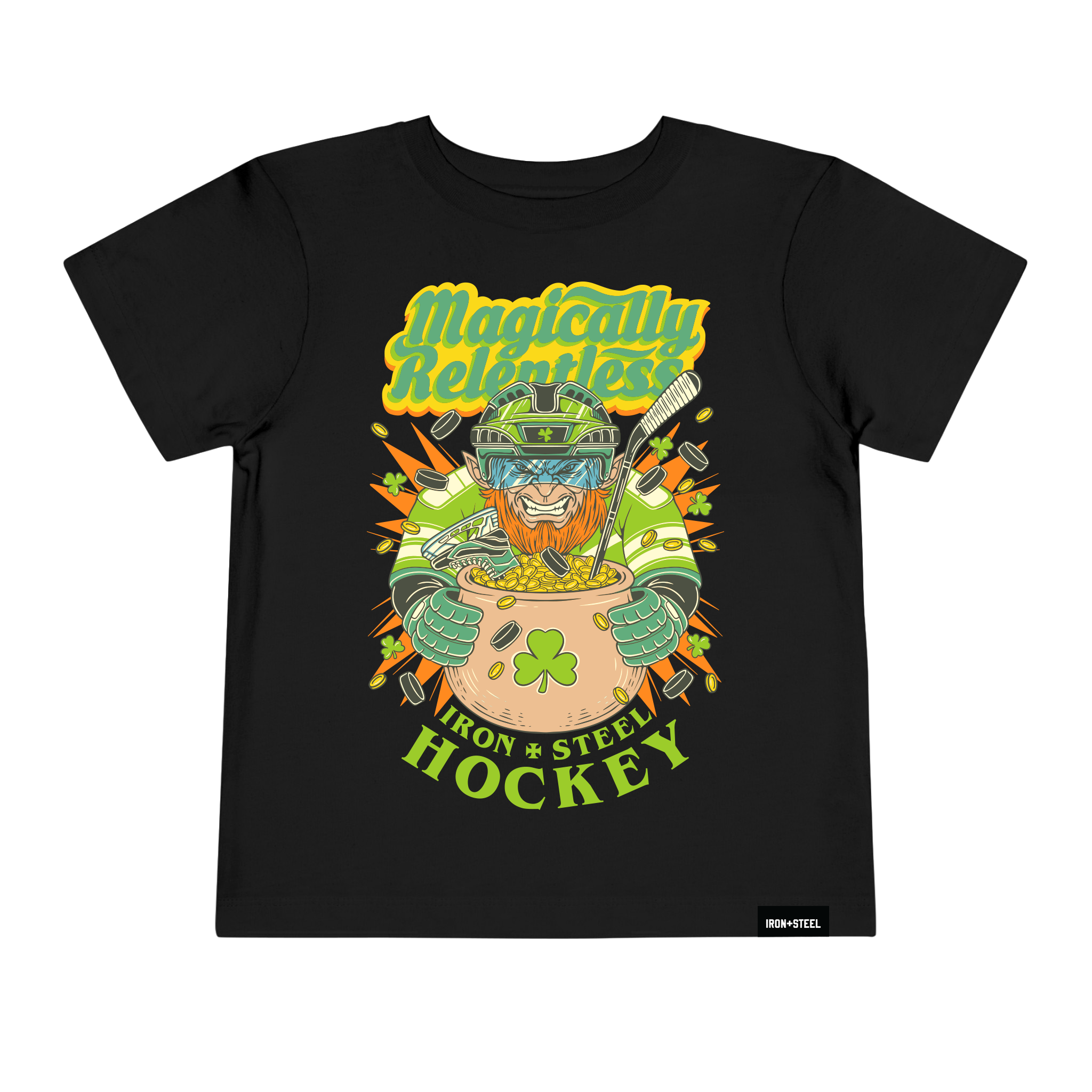 Magically Relentless Hockey Toddler Tee