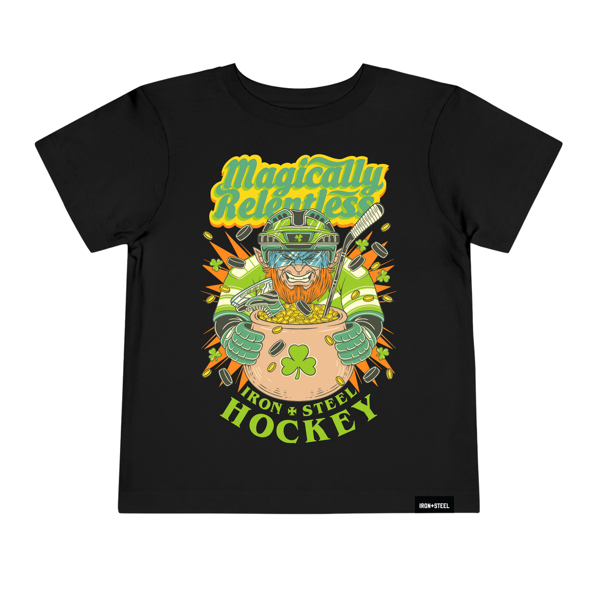Magically Relentless Hockey Toddler Tee