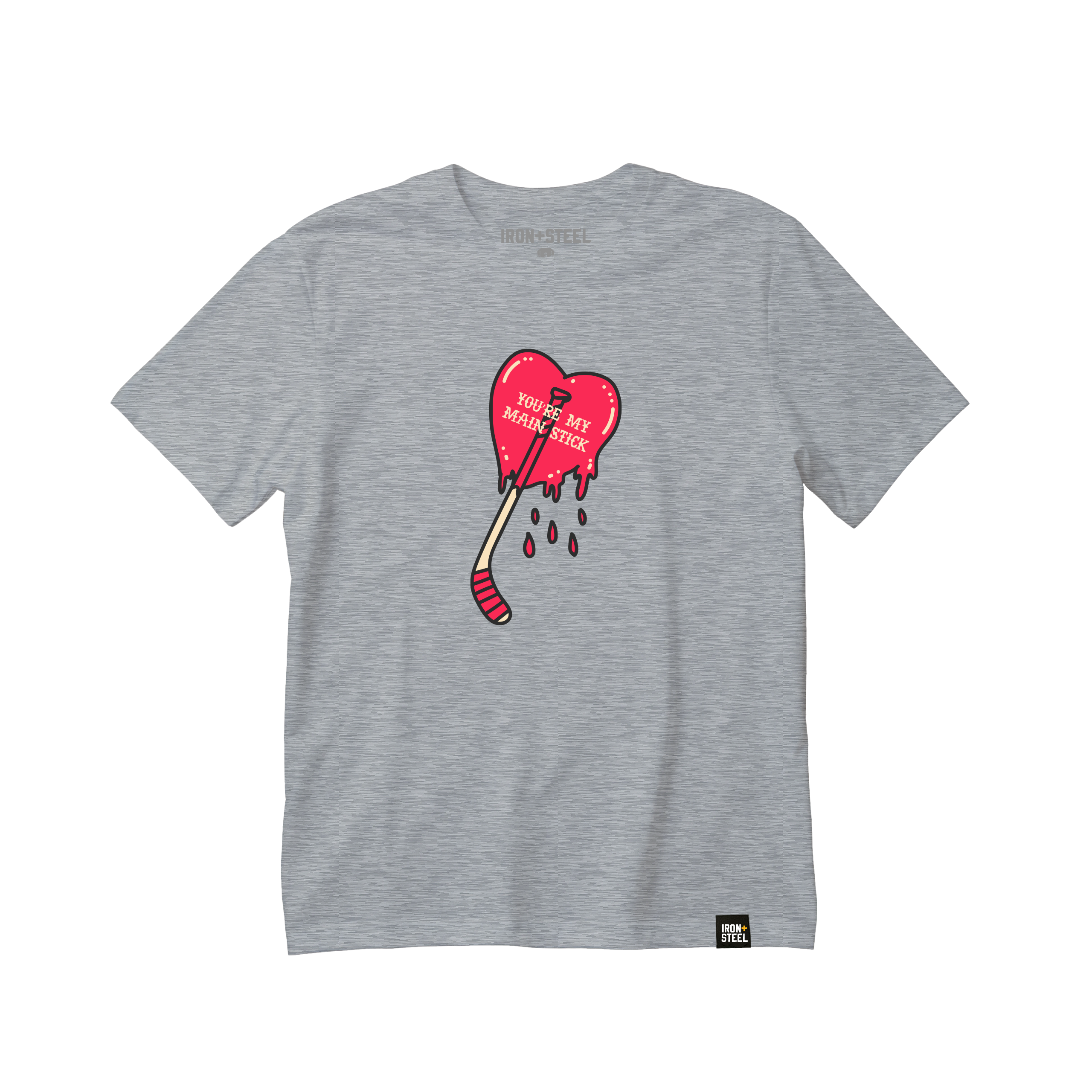 You're My Main Stick Hockey Tee