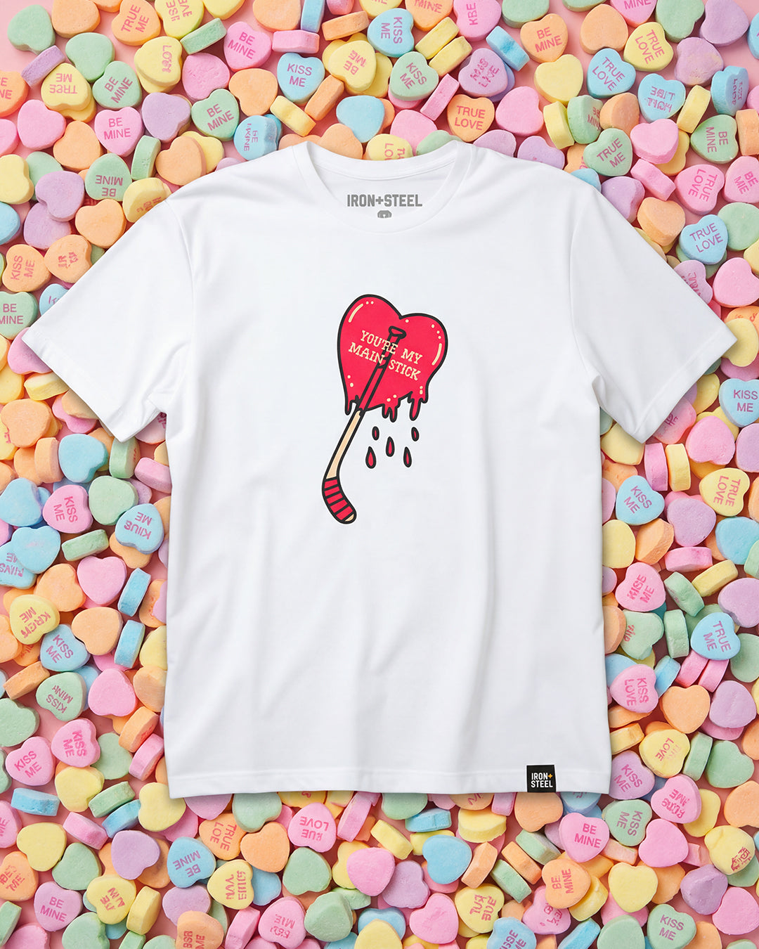 You're My Main Stick Hockey Tee