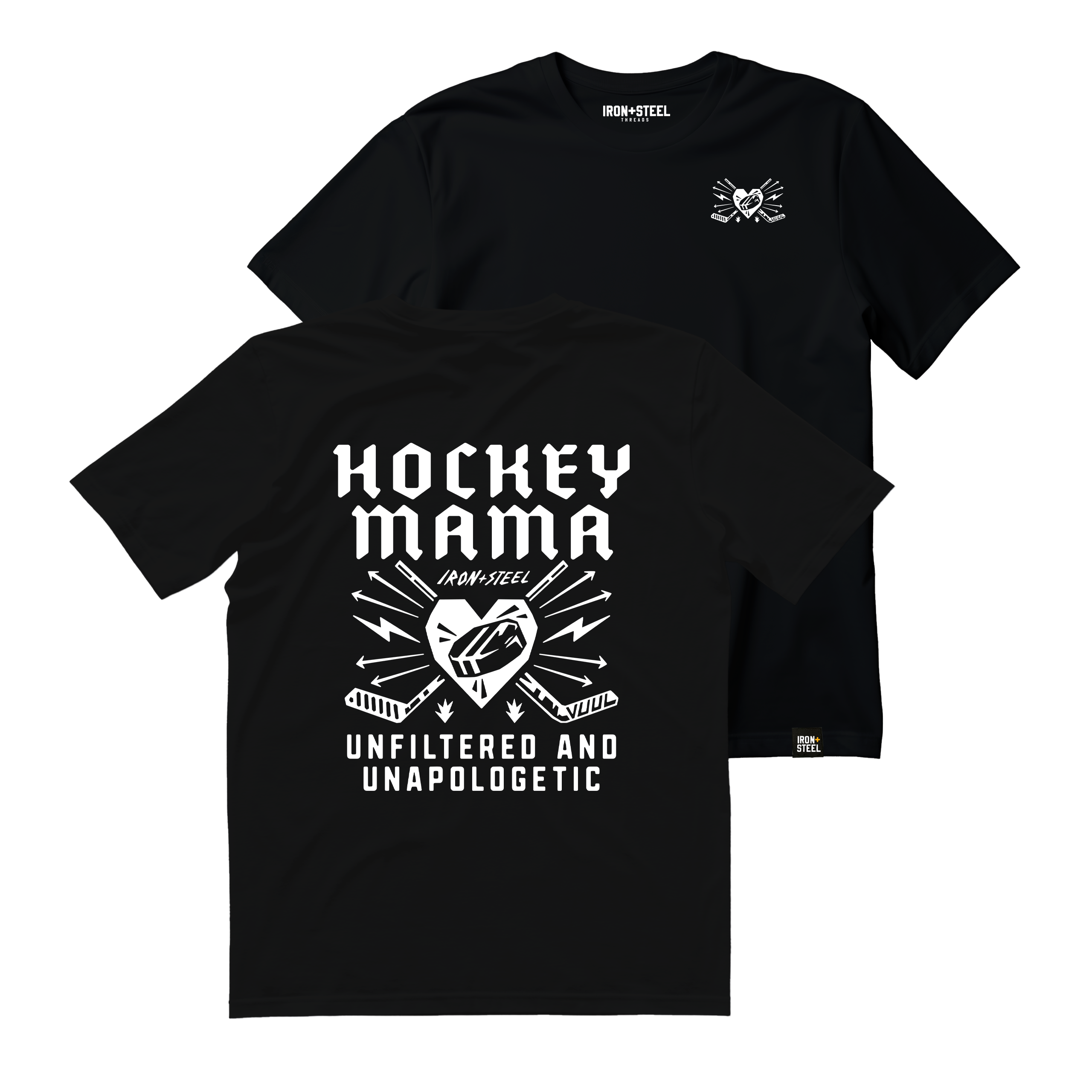 Unfiltered Hockey Mama T-Shirt