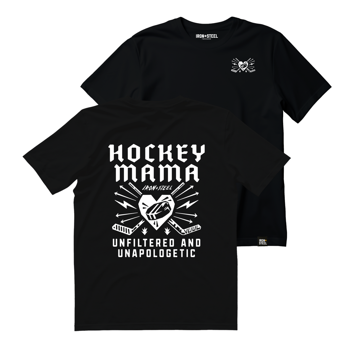 Unfiltered Hockey Mama T-Shirt