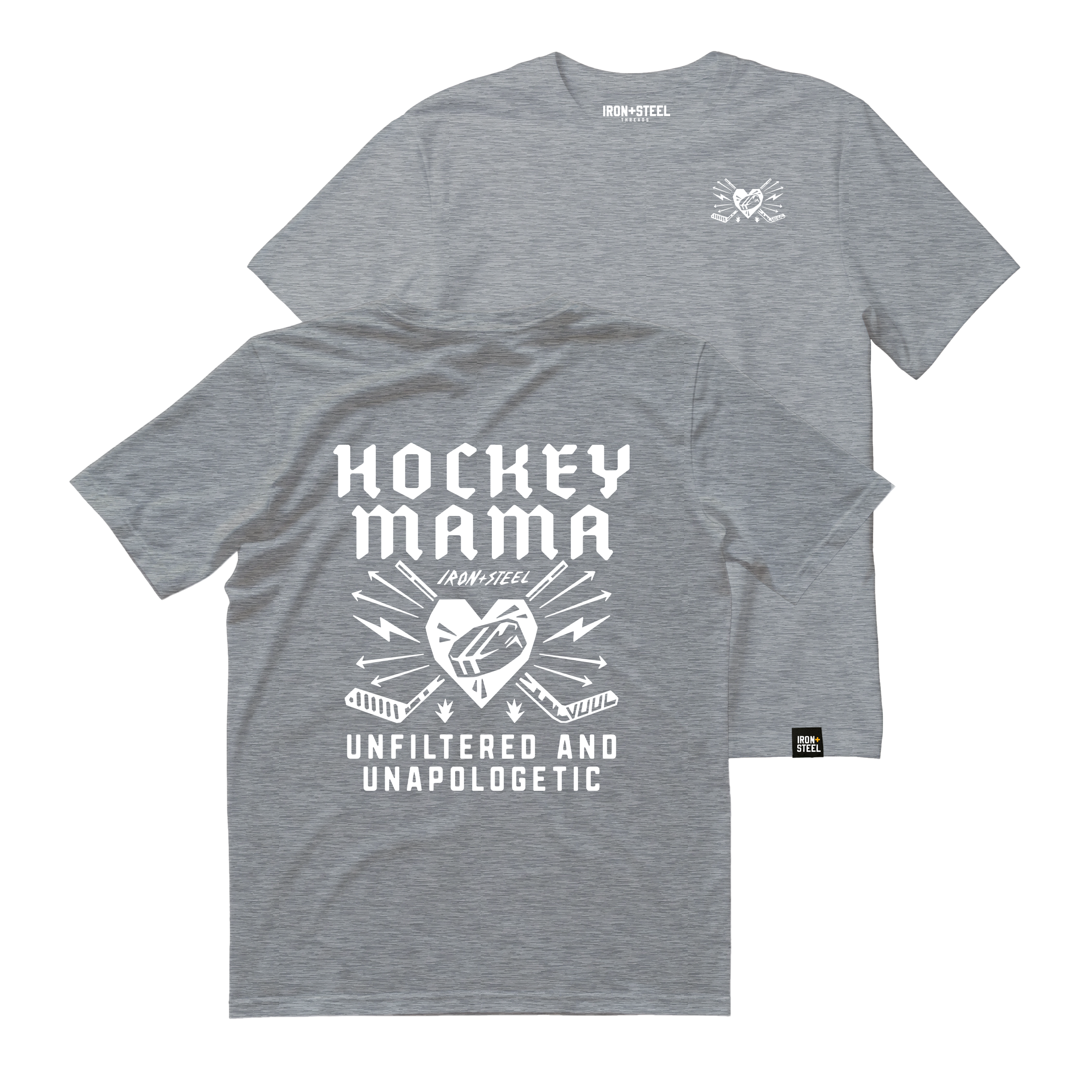Unfiltered Hockey Mama T-Shirt