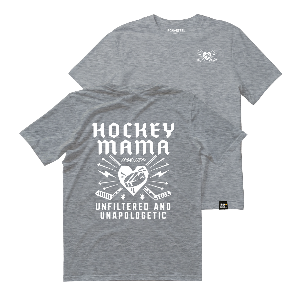 Unfiltered Hockey Mama T-Shirt