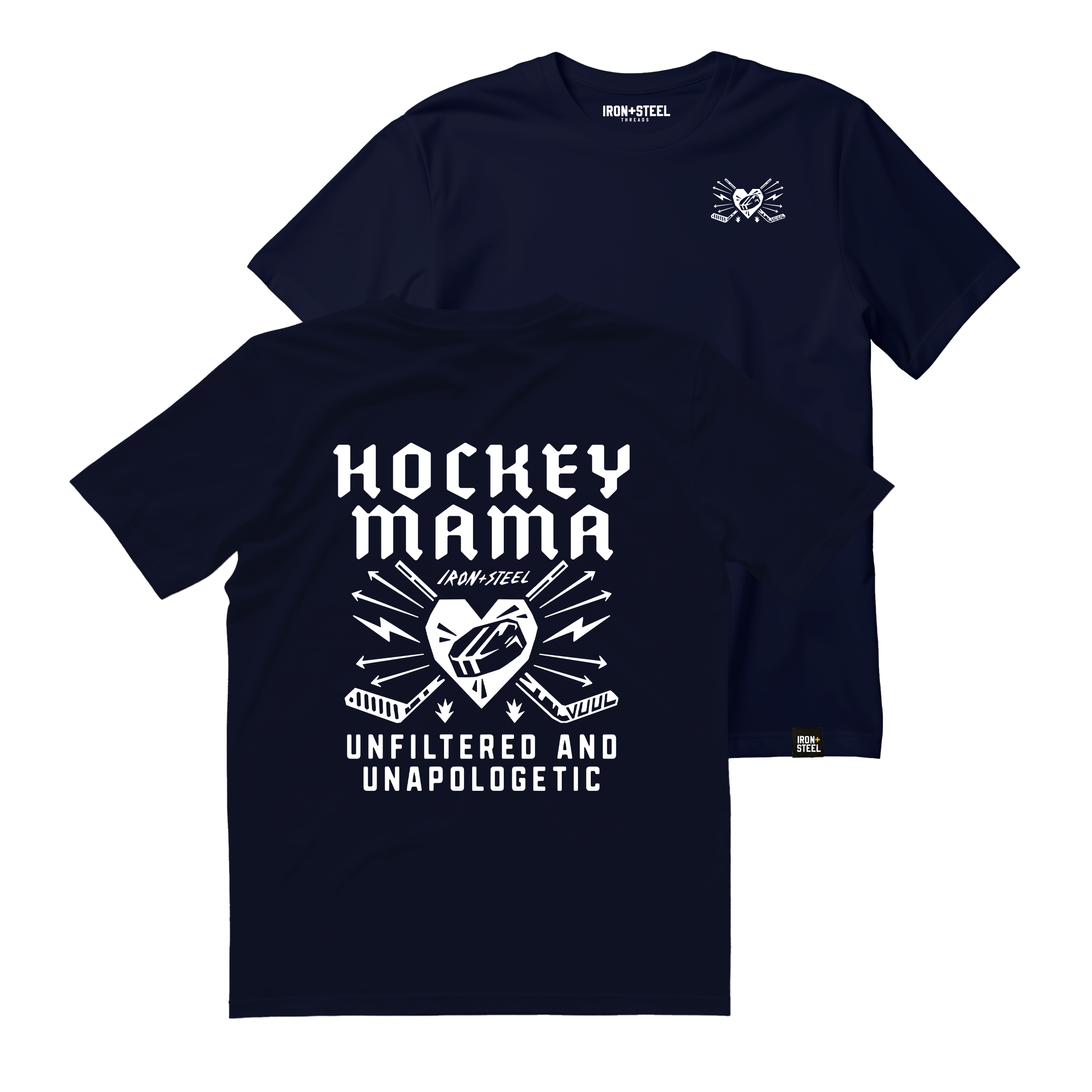 Unfiltered Hockey Mama T-Shirt