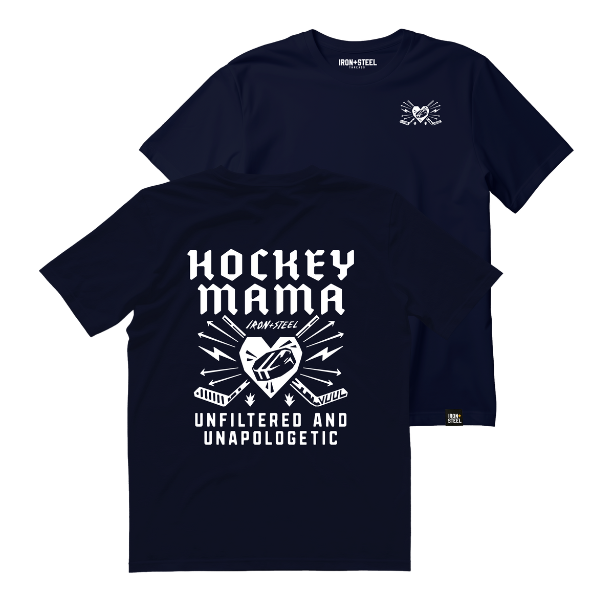 Unfiltered Hockey Mama T-Shirt