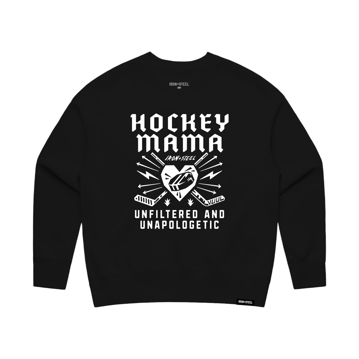 Unfiltered Hockey Mama Women's Crew