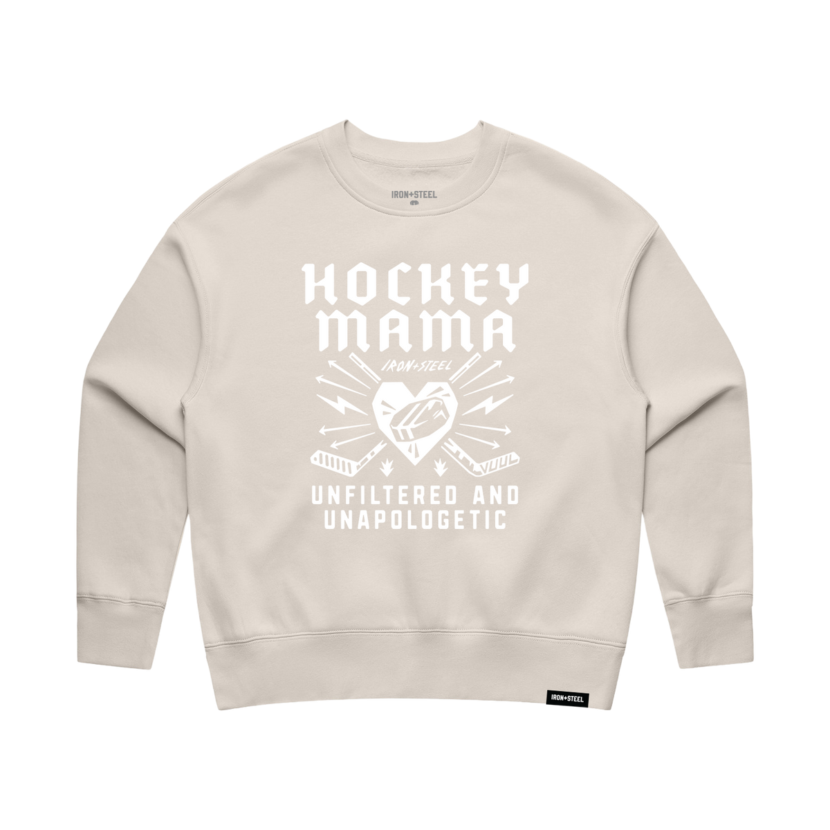 Unfiltered Hockey Mama Women's Crew
