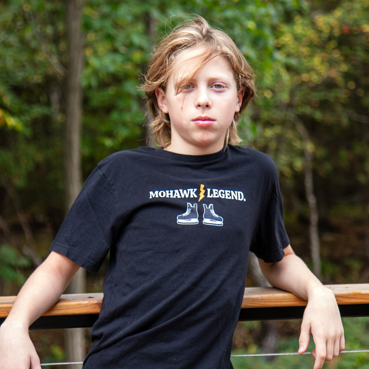 Mohawk Hockey T-Shirt