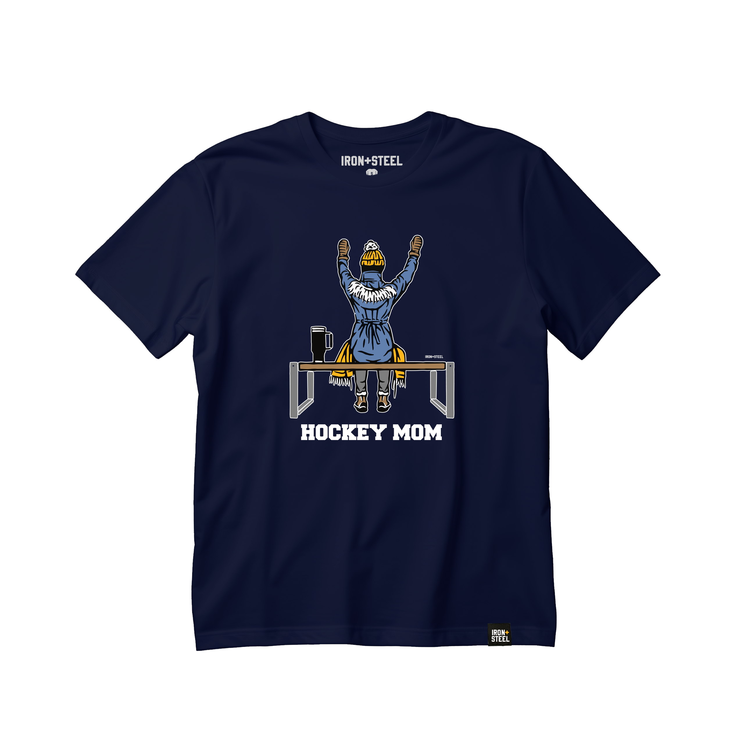 Cheering Hockey Mom T-Shirt