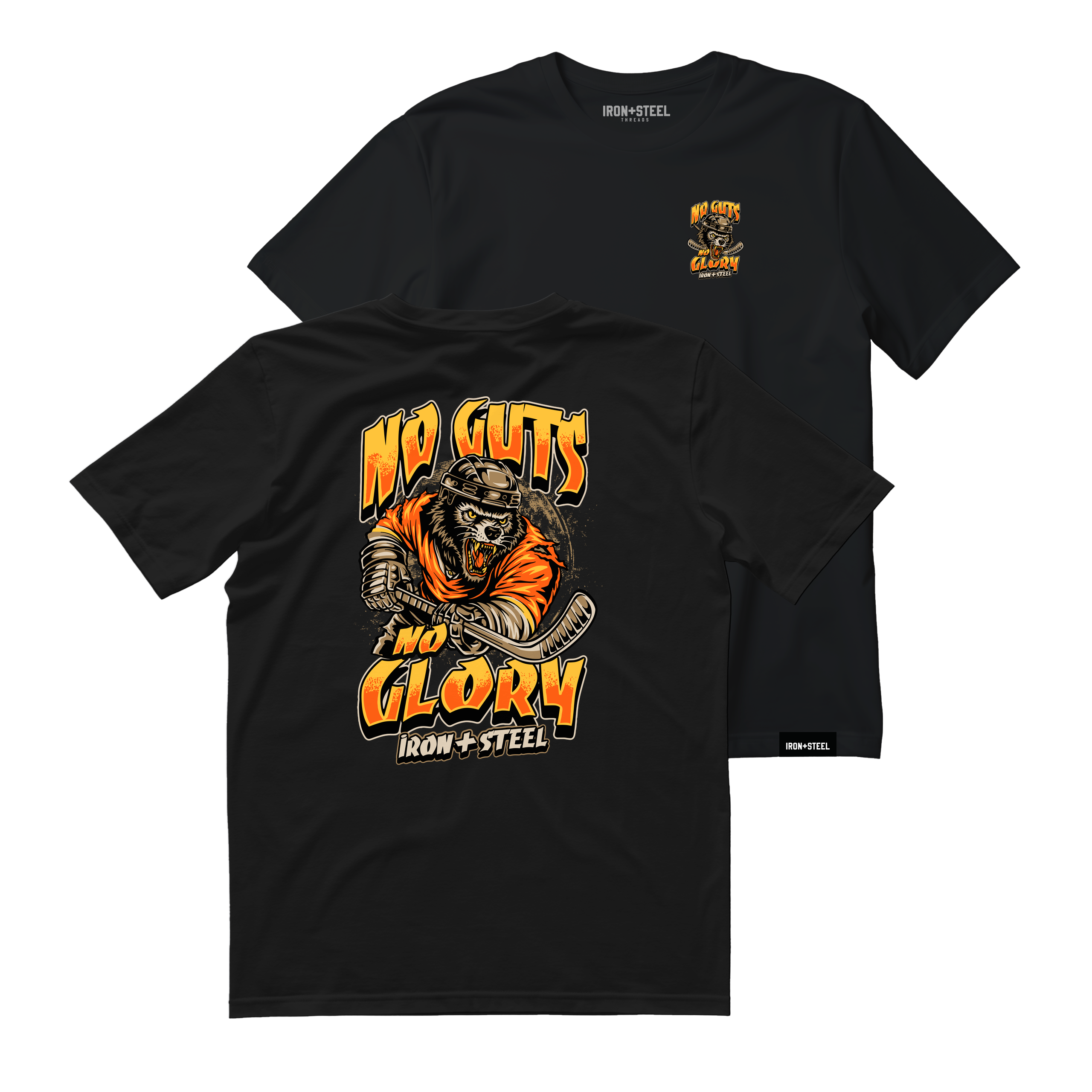 No Guts No Glory Hockey Tee