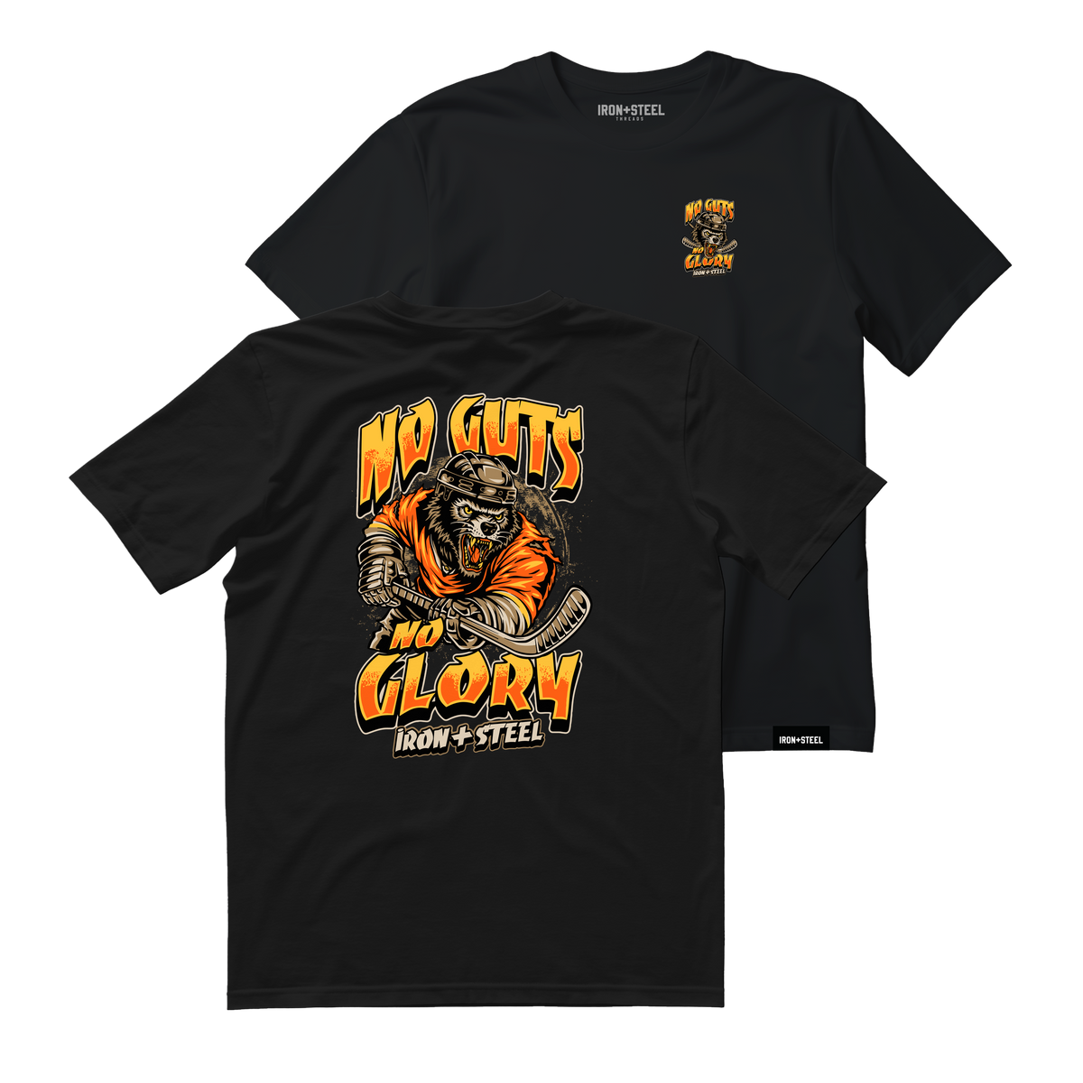 No Guts No Glory Hockey Tee