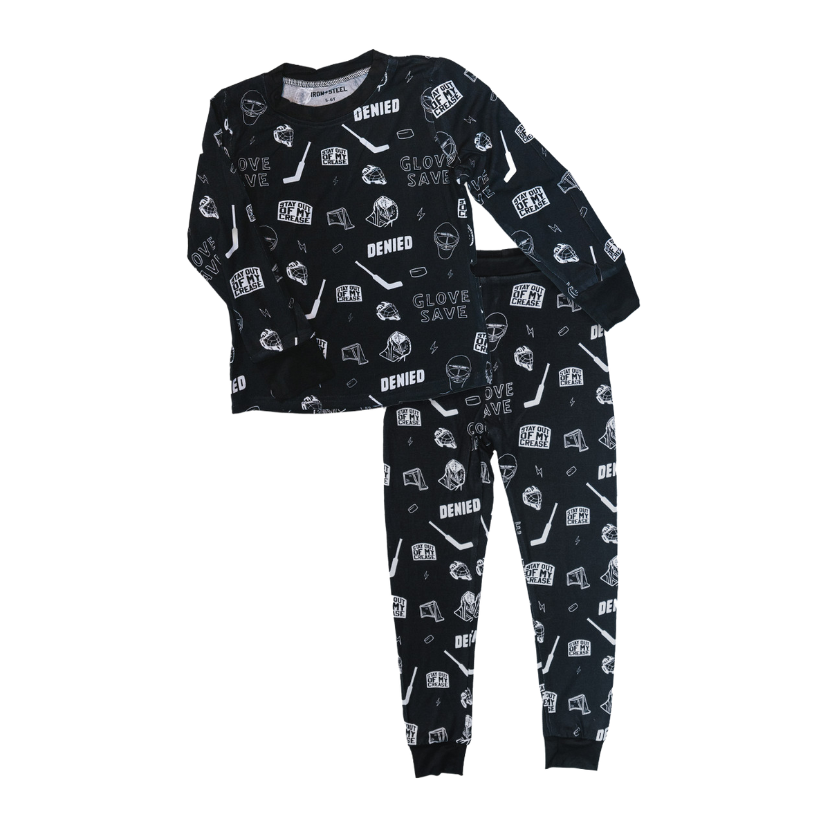 Hockey Goalie Bamboo Pajama Set