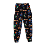 Retro Hockey Bamboo Drawstring Pajama Pants
