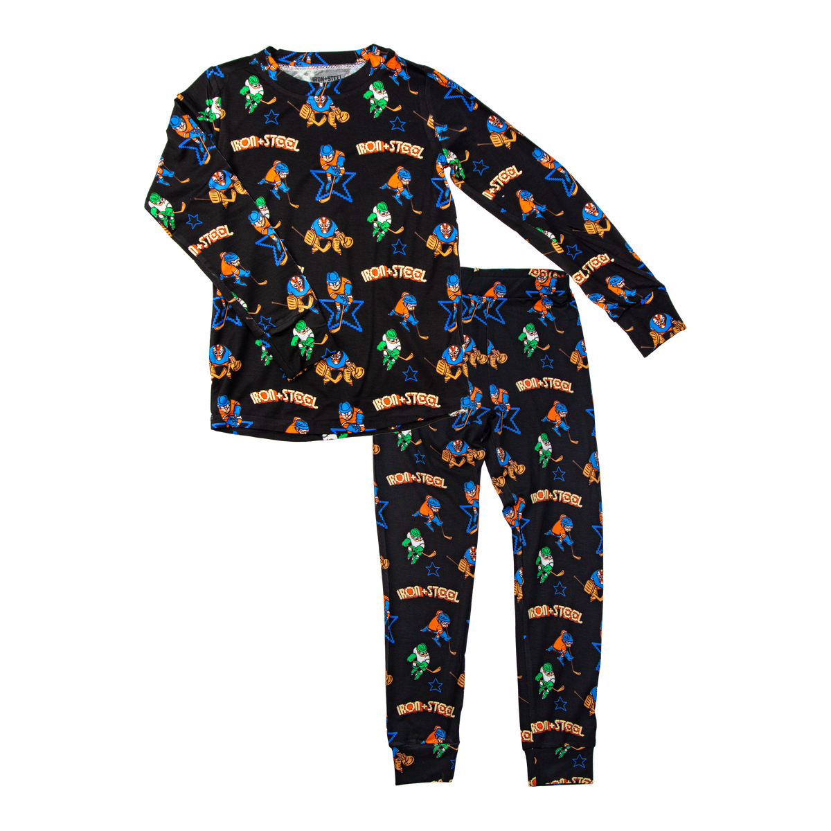 Retro Hockey Bamboo Pajama Set