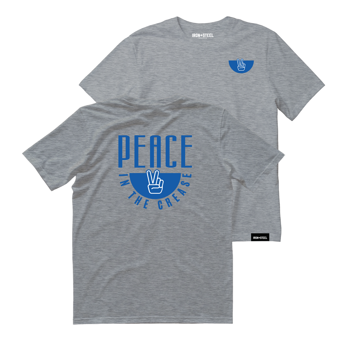 Peace In The Crease Hockey Tee