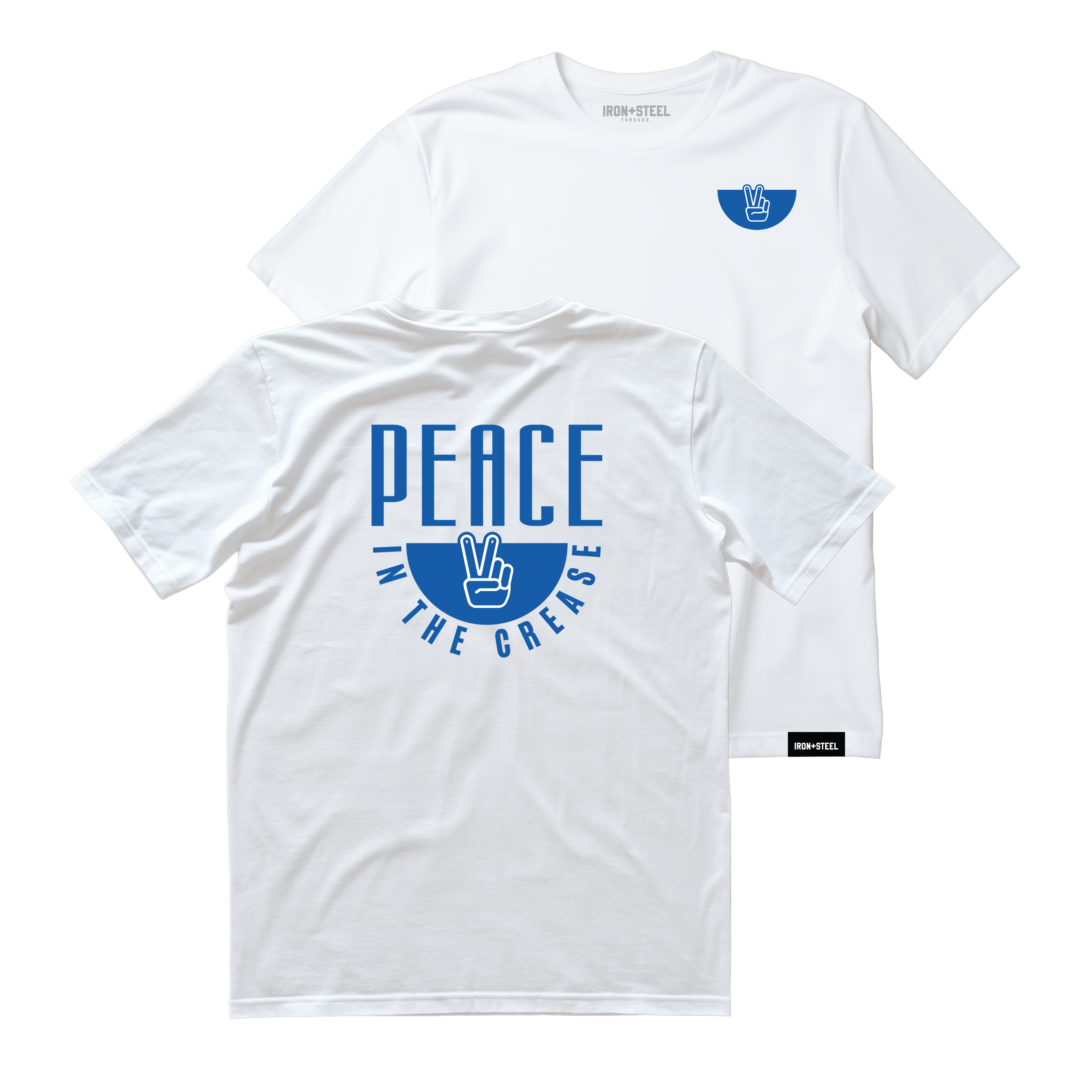 Peace In The Crease Hockey Tee