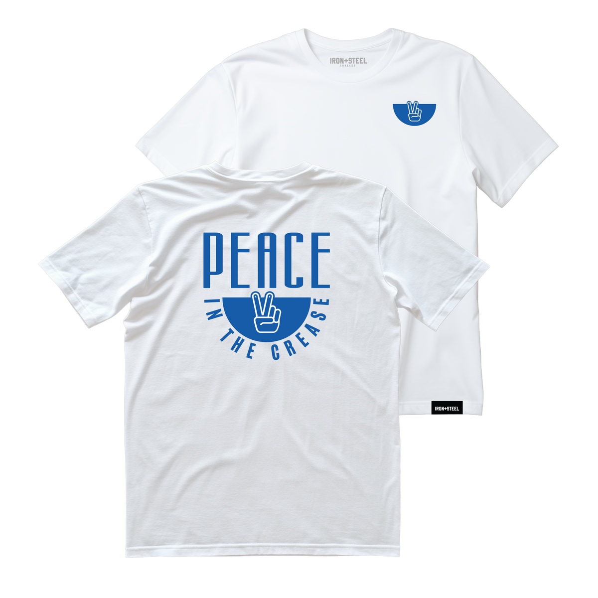Peace In The Crease Hockey Tee