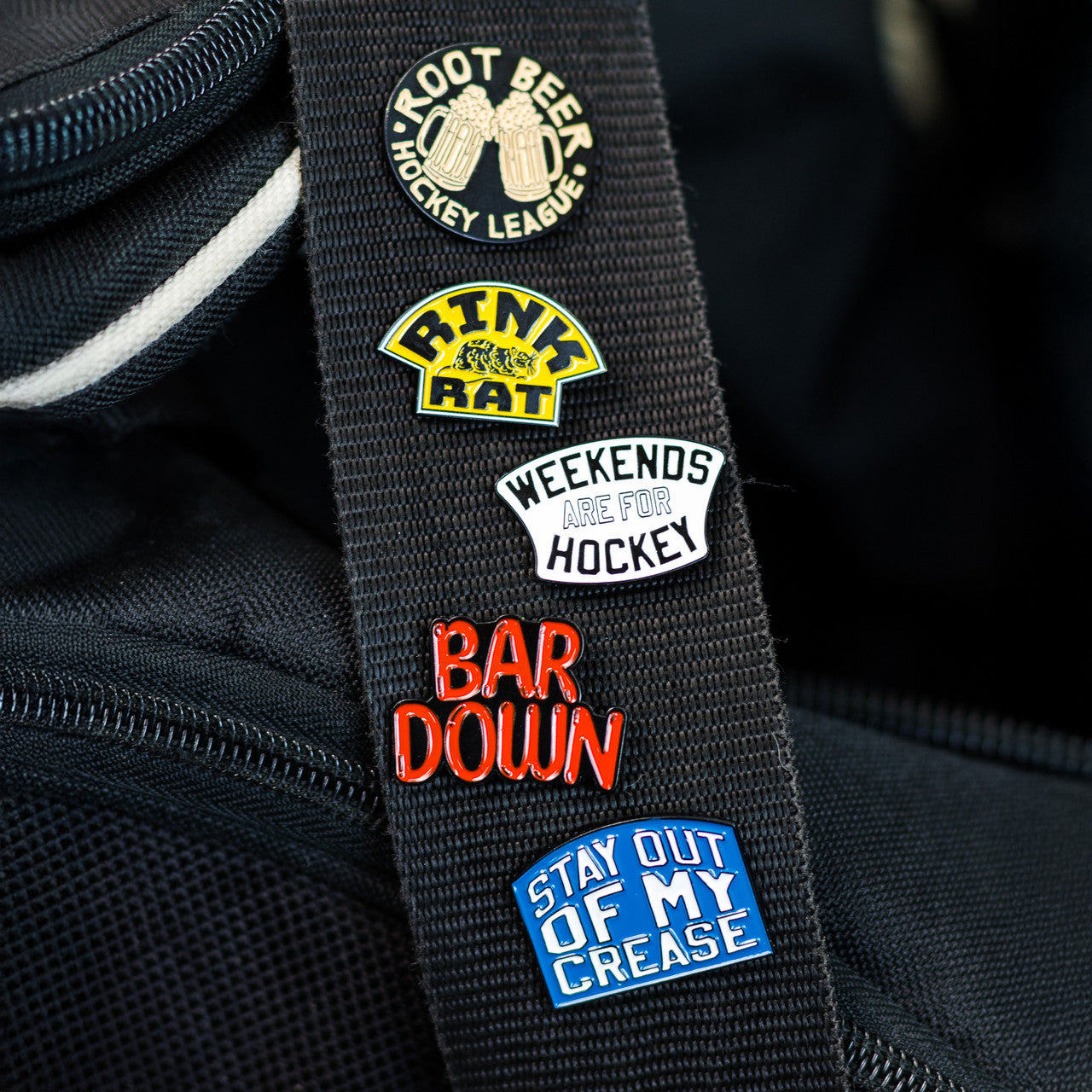5 Pack Hockey Pins