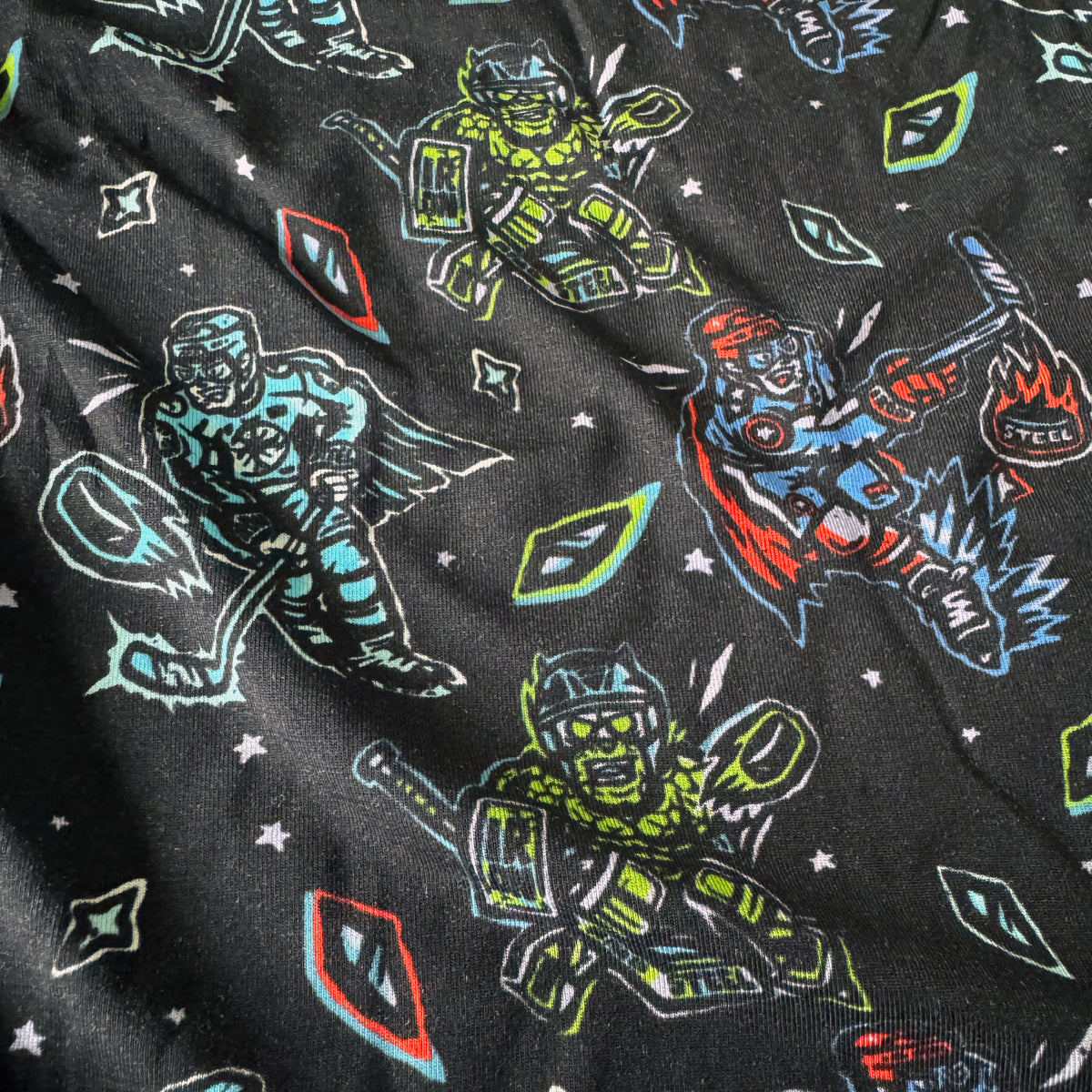 Super Hero Hockey Bamboo Pajama Set