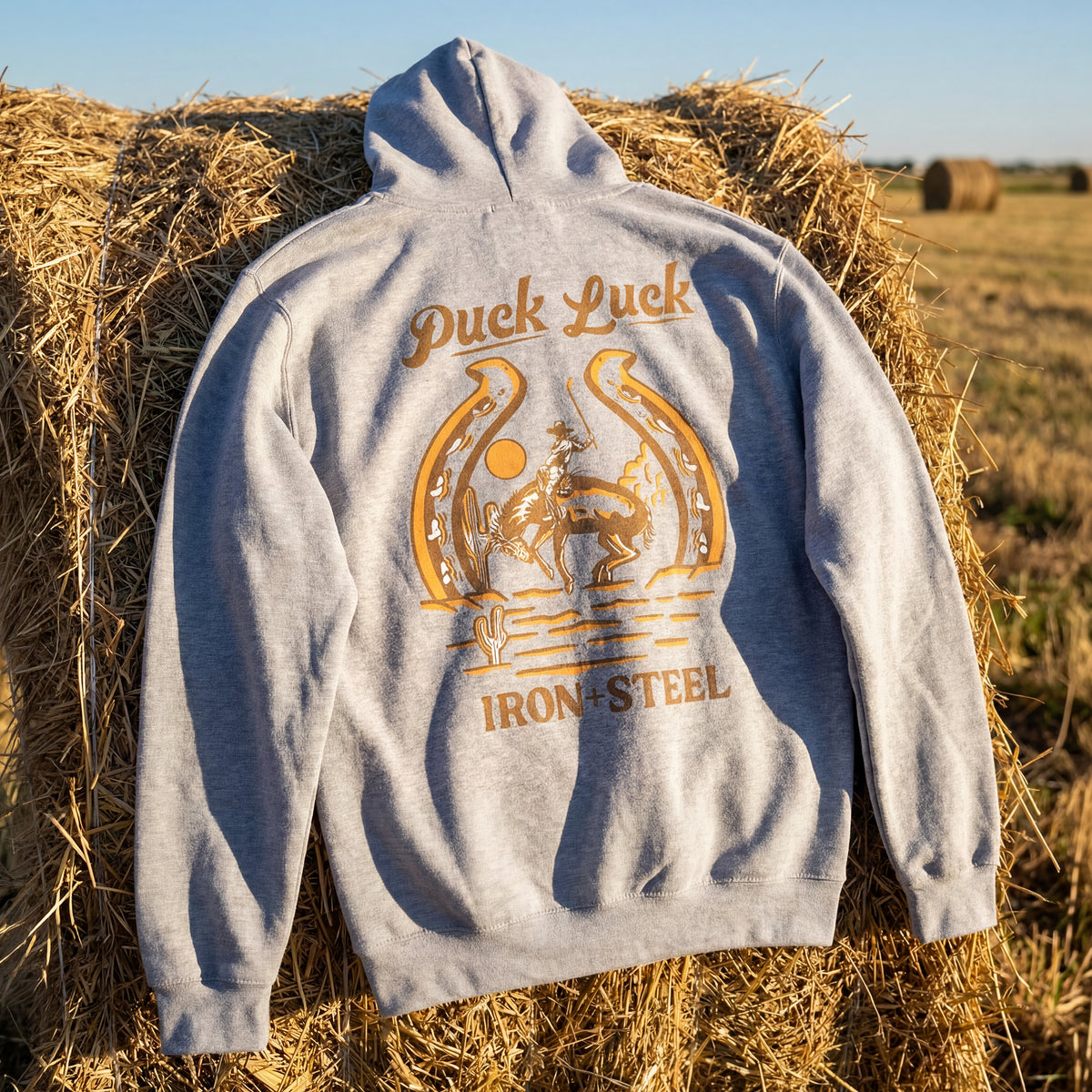 Puck Luck Western Youth Hoodie