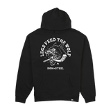 Rabid Legs Feed The Wolf Midweight Hoodie
