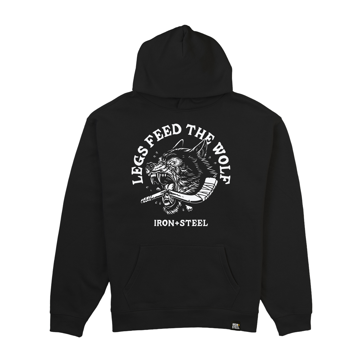 Rabid Legs Feed The Wolf Midweight Hoodie