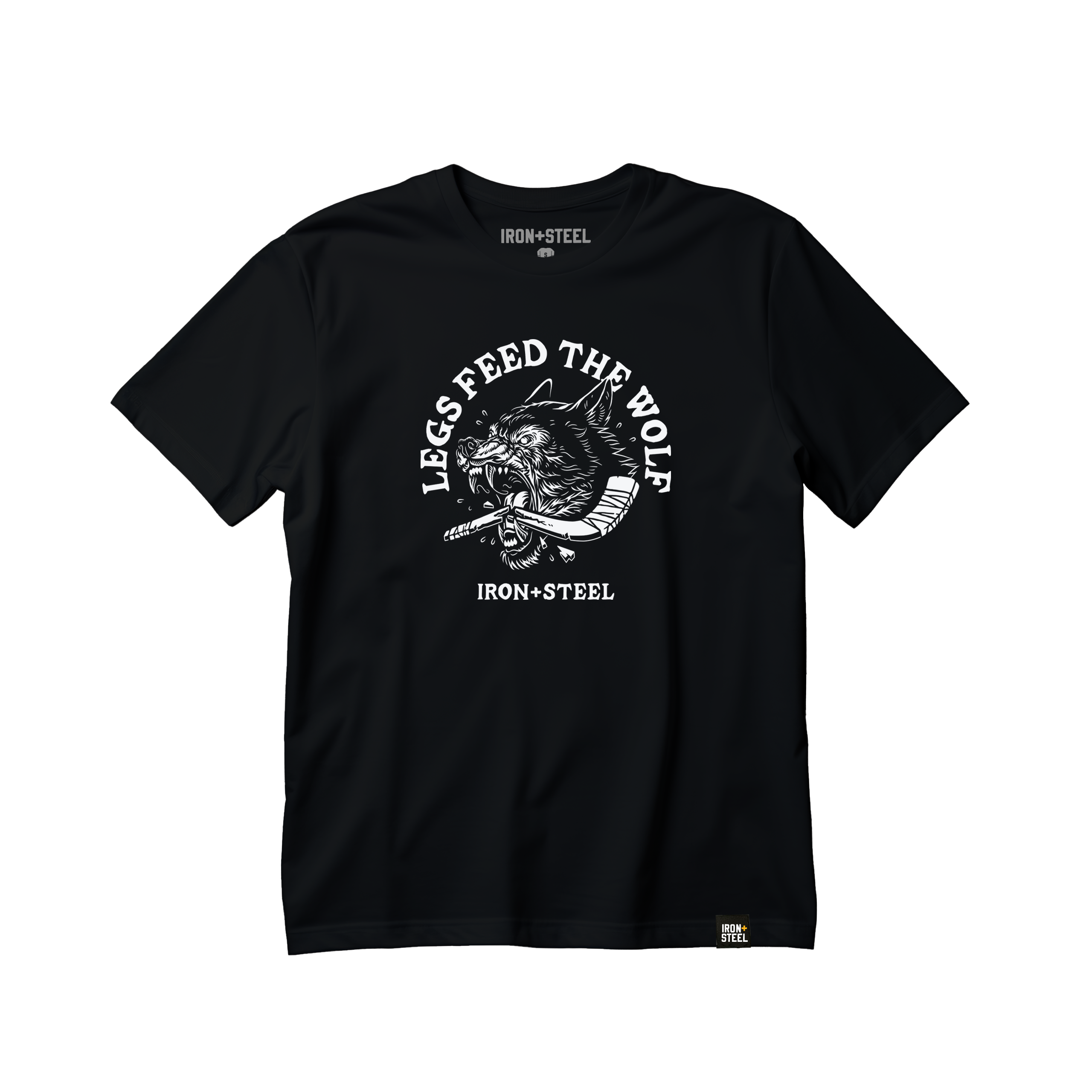 Rabid Legs Feed The Wolf Hockey Tee