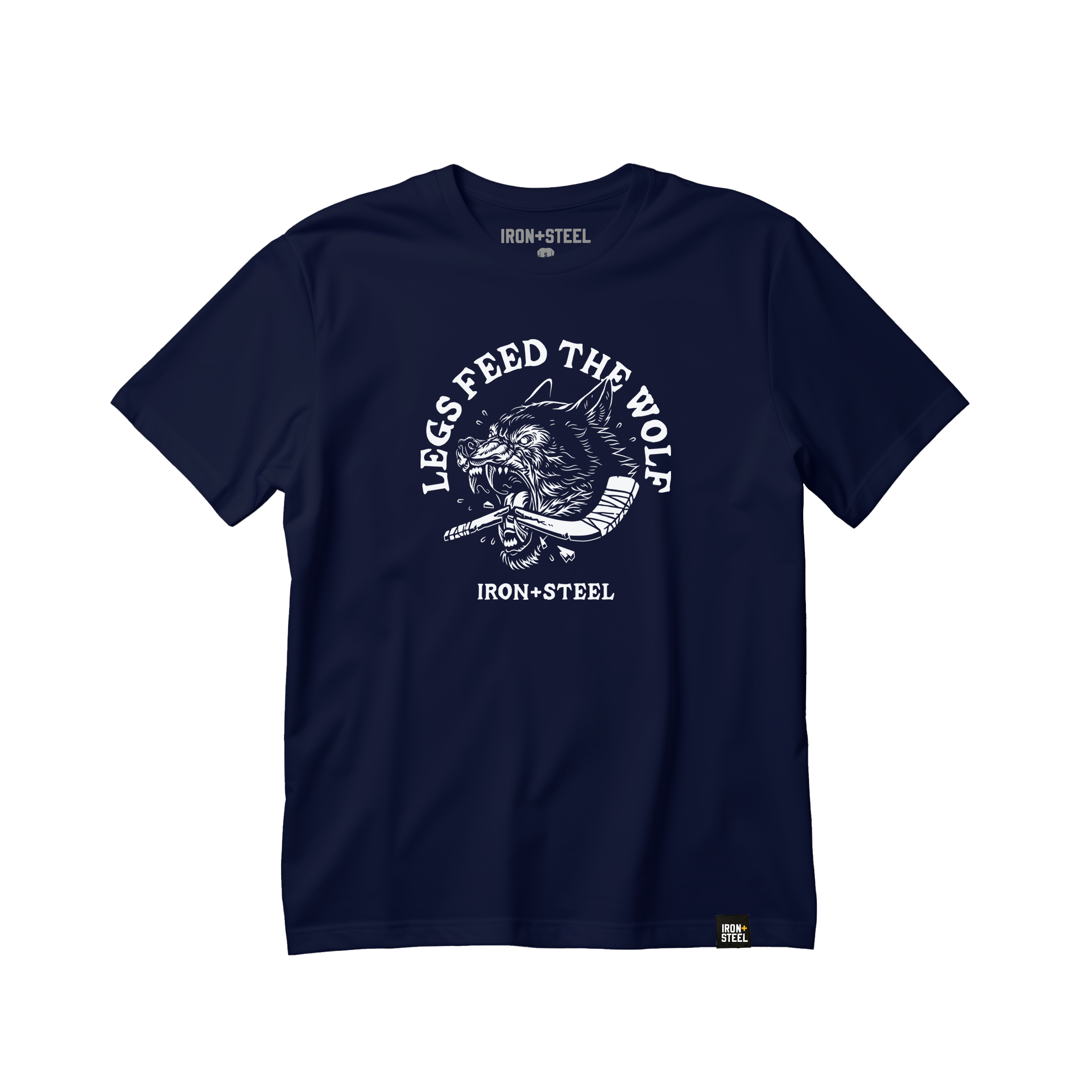 Rabid Legs Feed The Wolf Hockey Tee