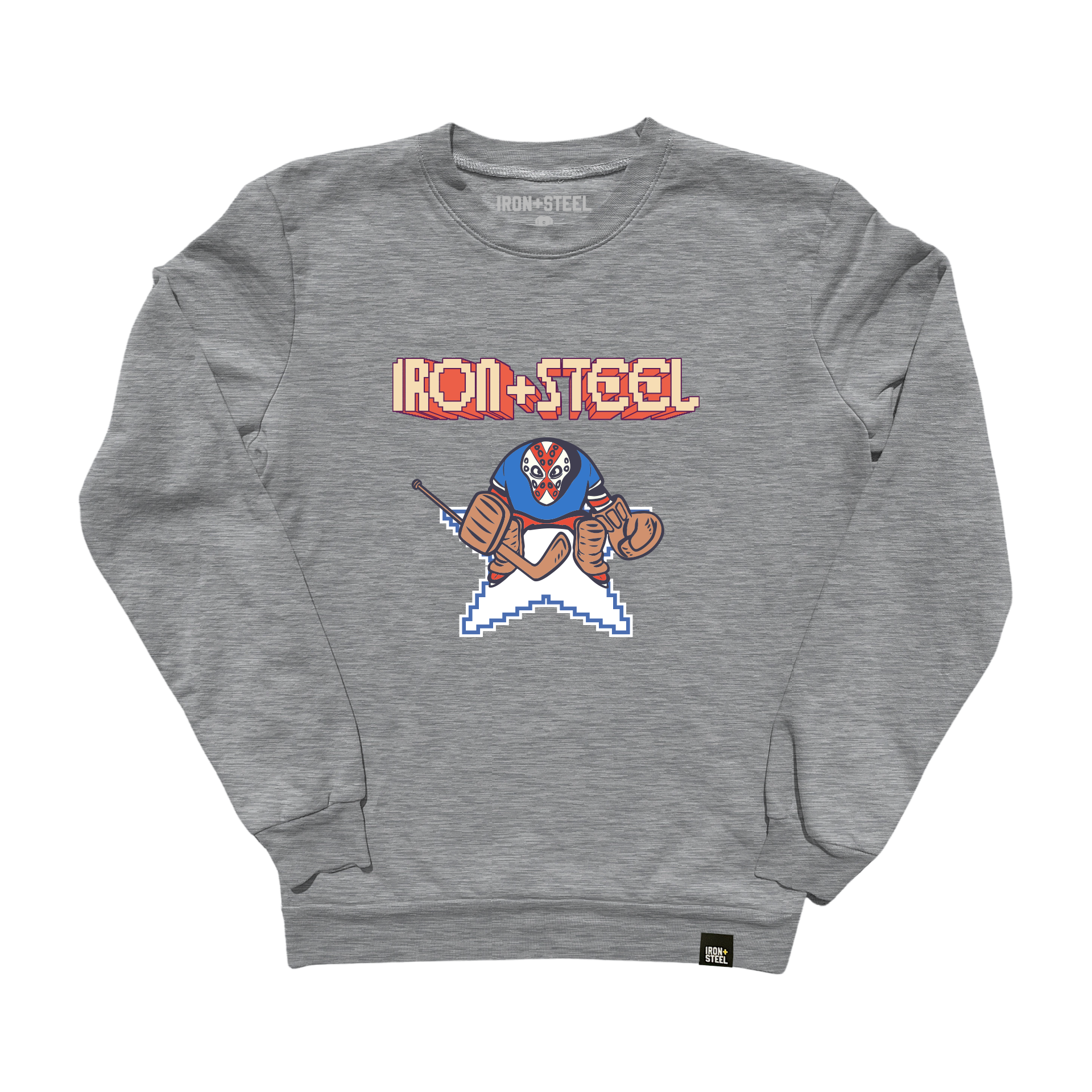 Retro Hockey Goalie Sweatshirt