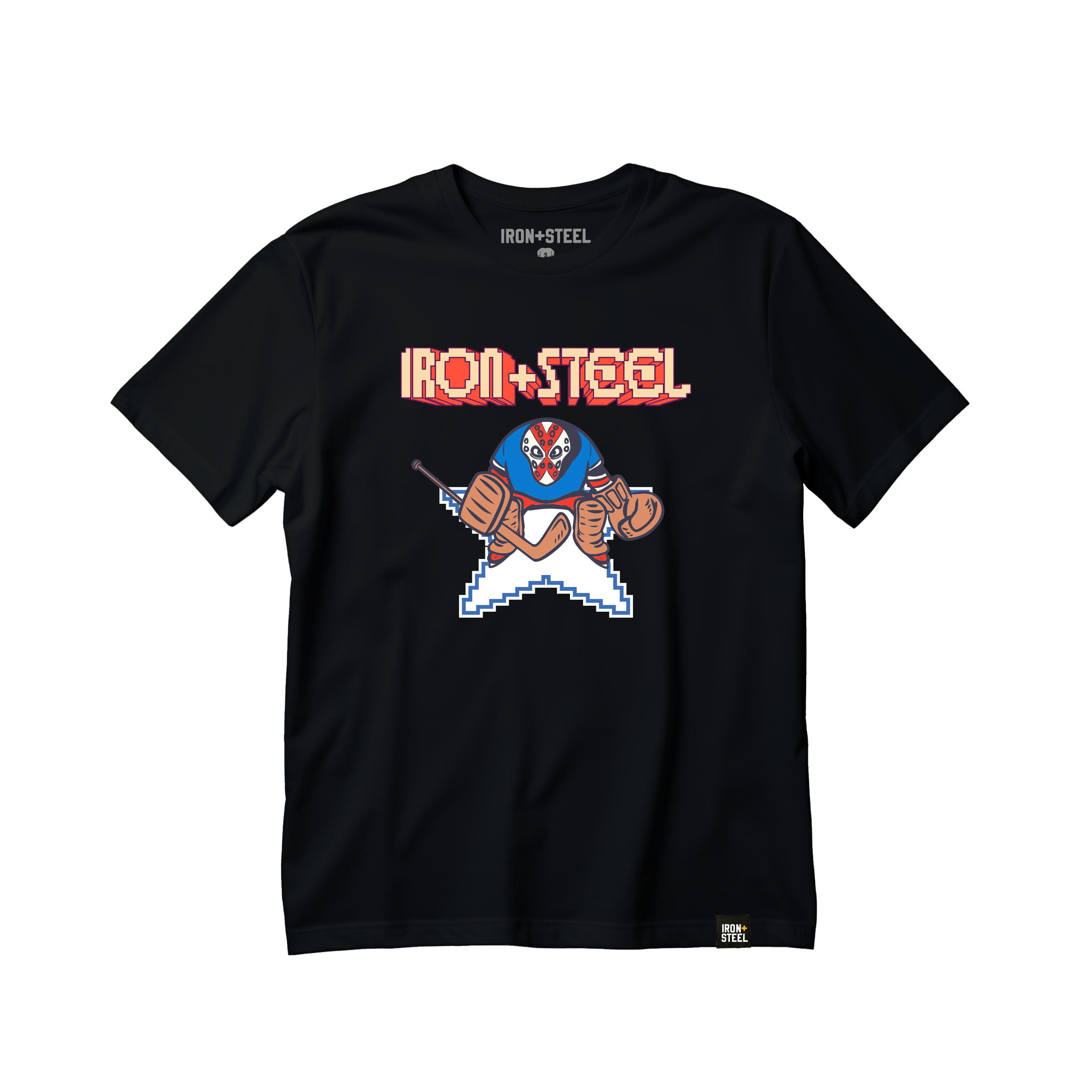 Retro Hockey Goalie Tee