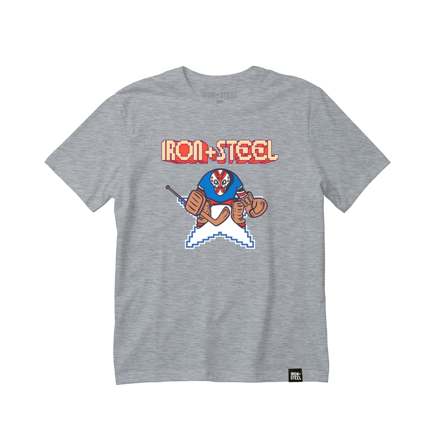 Retro Hockey Goalie Tee