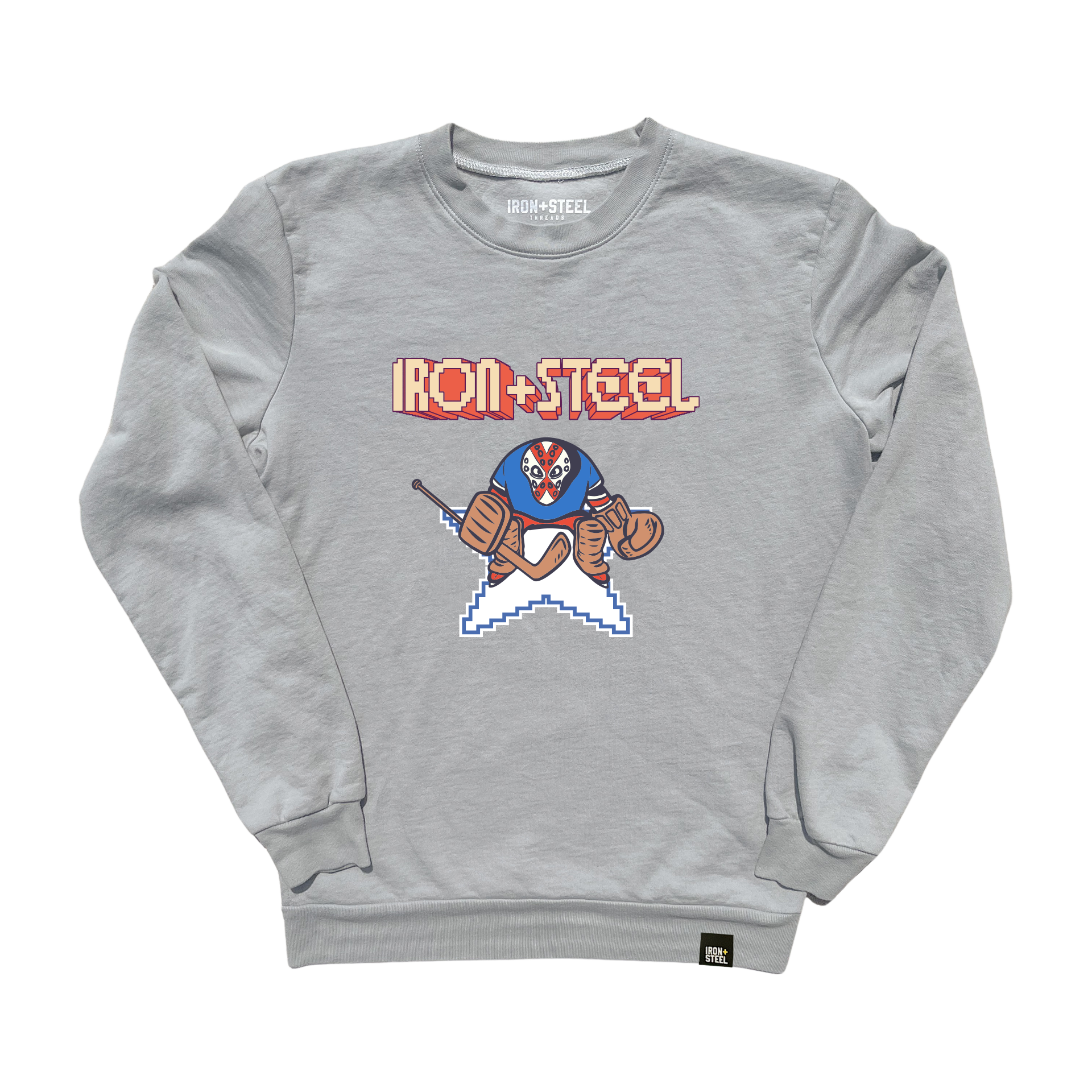 Retro Hockey Goalie Sweatshirt