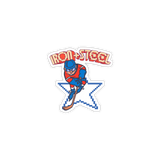 Retro Hockey Skater Sticker