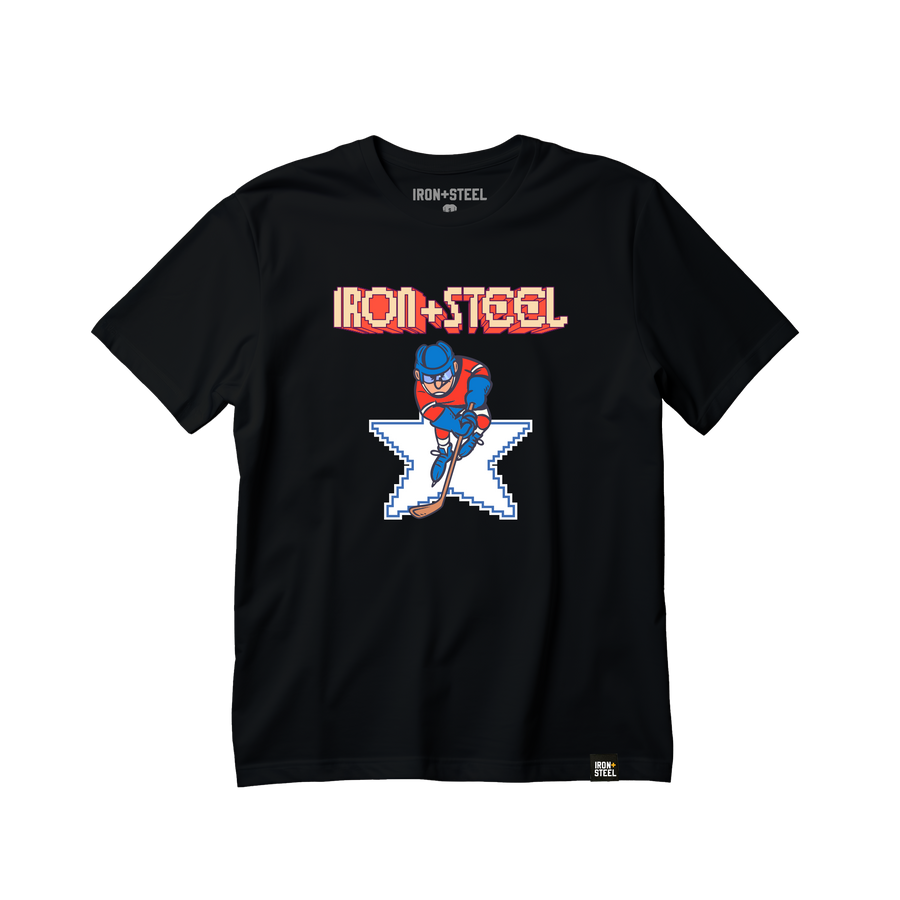 Retro Hockey Skater Tee