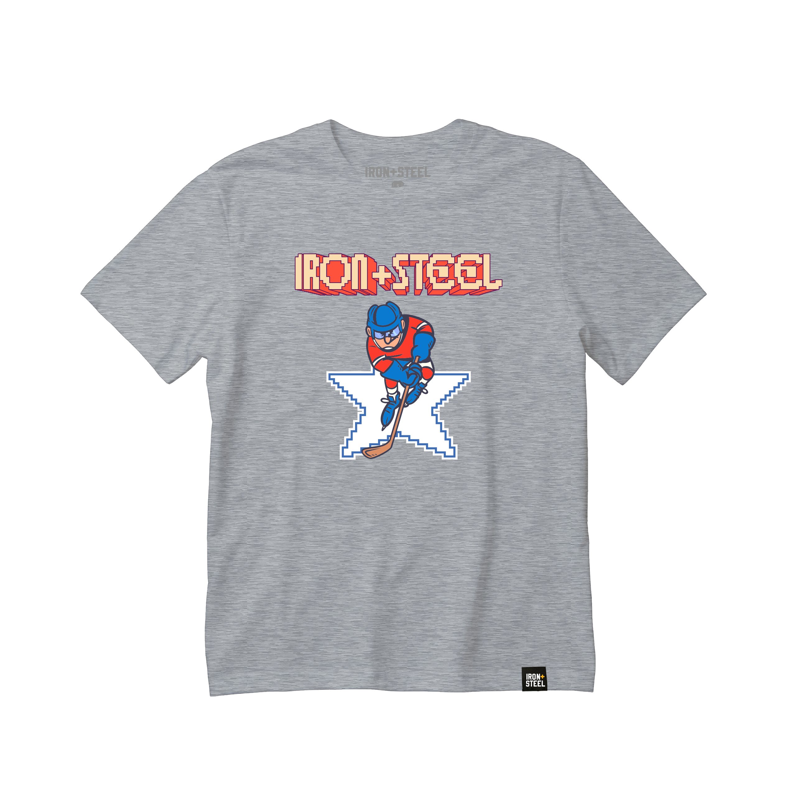 Retro Hockey Skater Tee