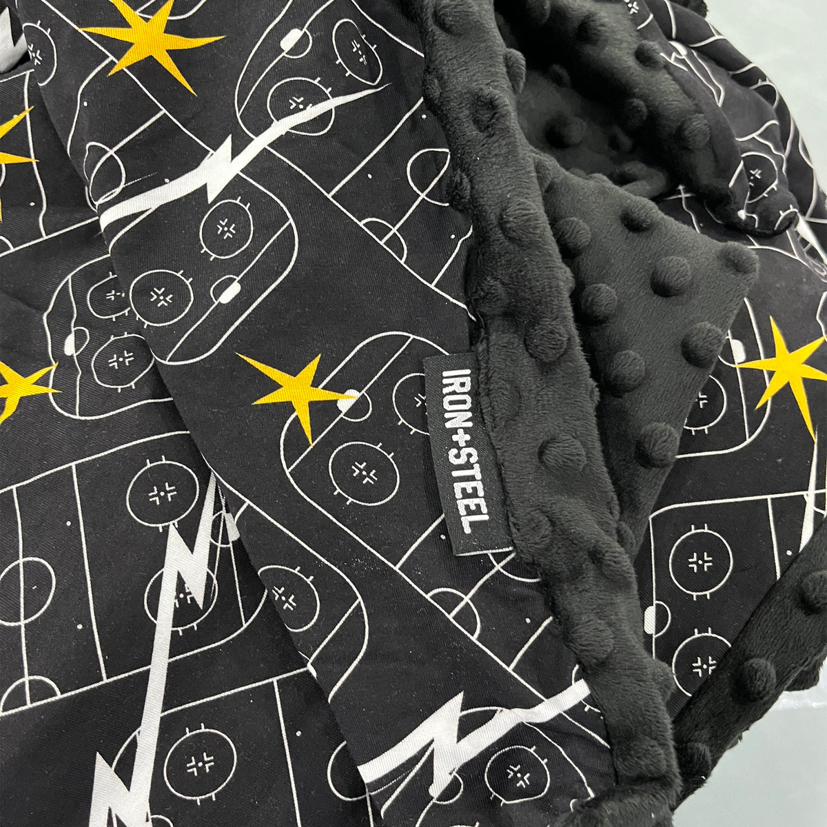 Rink Bamboo Hockey Blanket