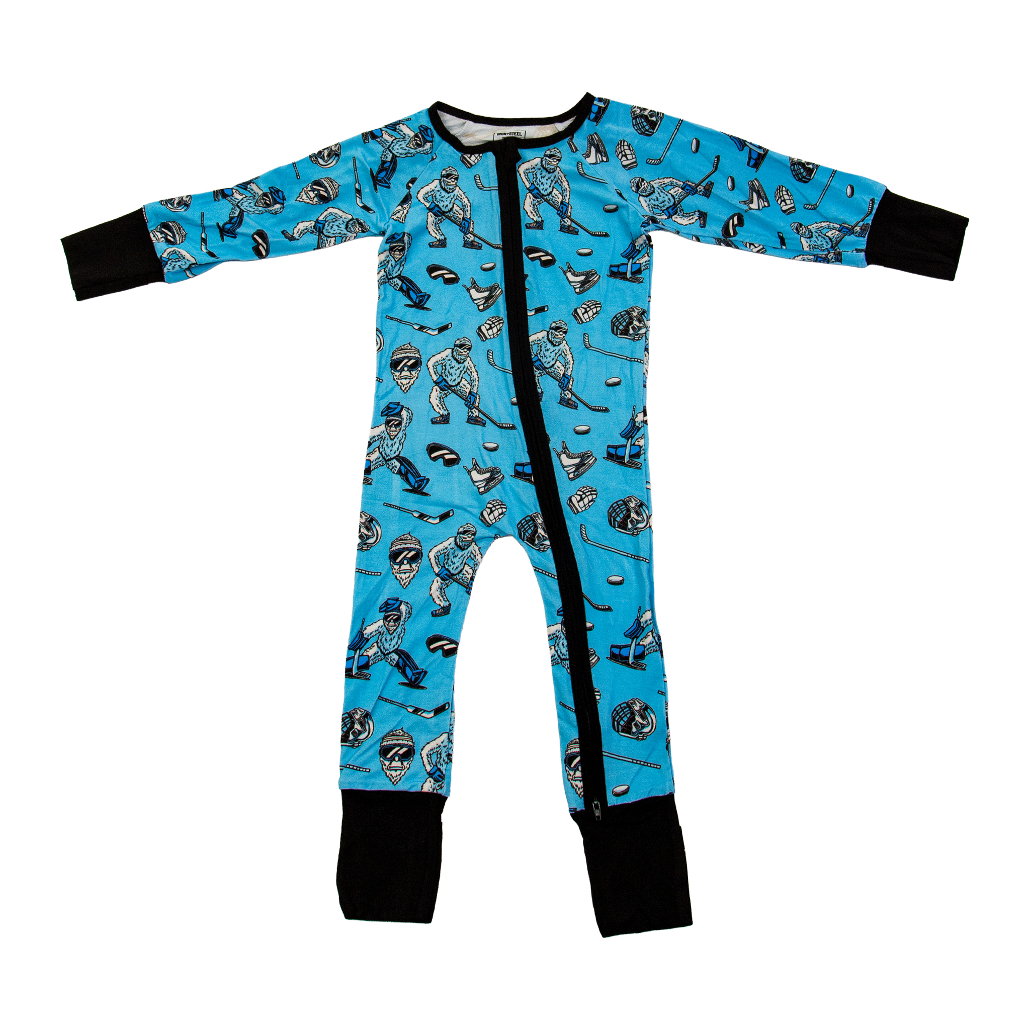 Sasquatch Bamboo Zip Up Pajamas