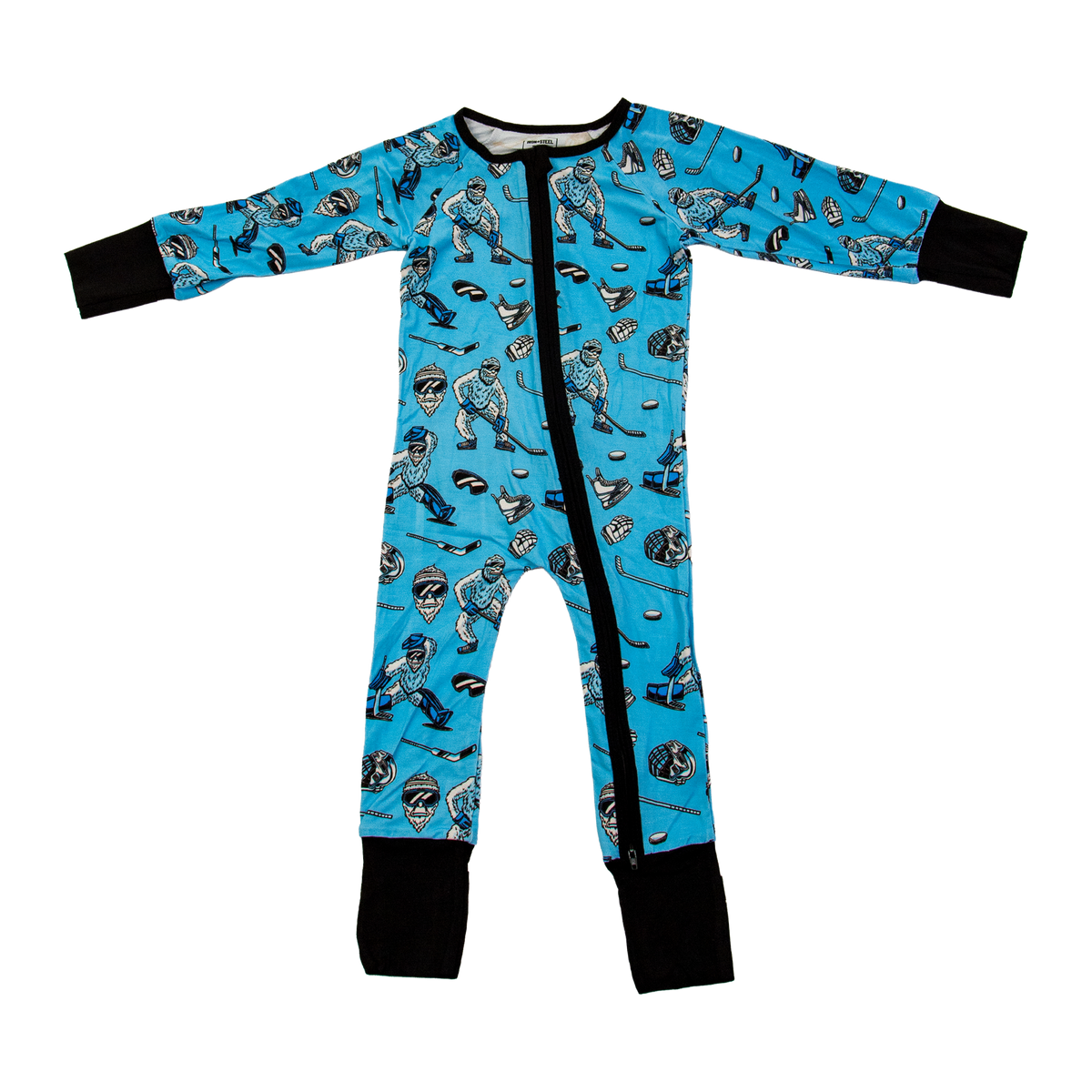 Sasquatch Bamboo Zip Up Pajamas