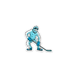 Sasquatch Player Hockey Sticker