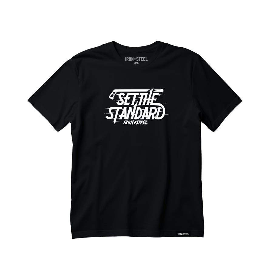 Set The Standard Hockey Tee – Black