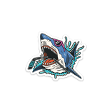 Shark Hockey Sticker