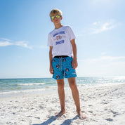 Shark Hockey Swim Trunks