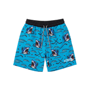 Shark Hockey Swim Trunks