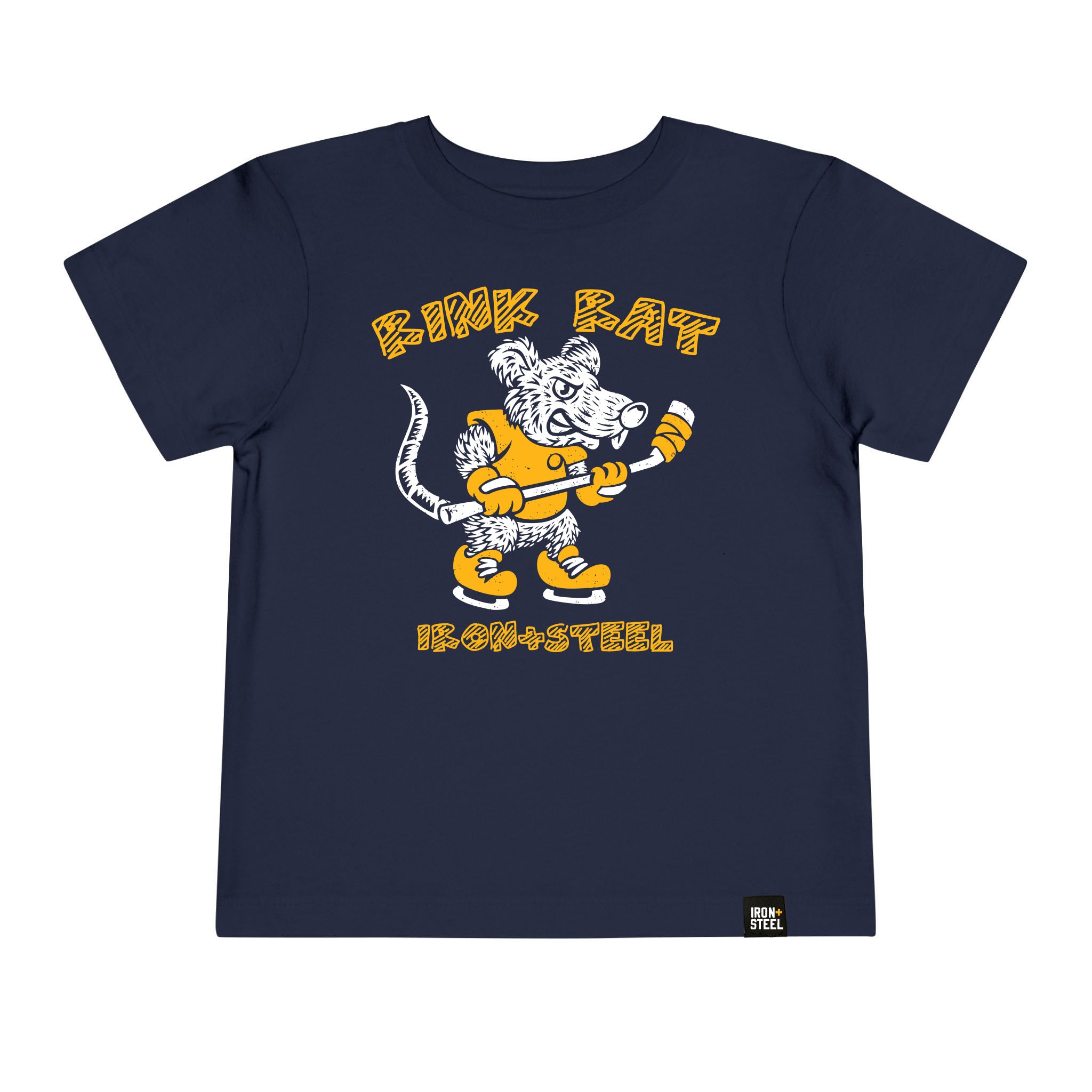 Skating Rink Rat Hockey Toddler T-Shirt
