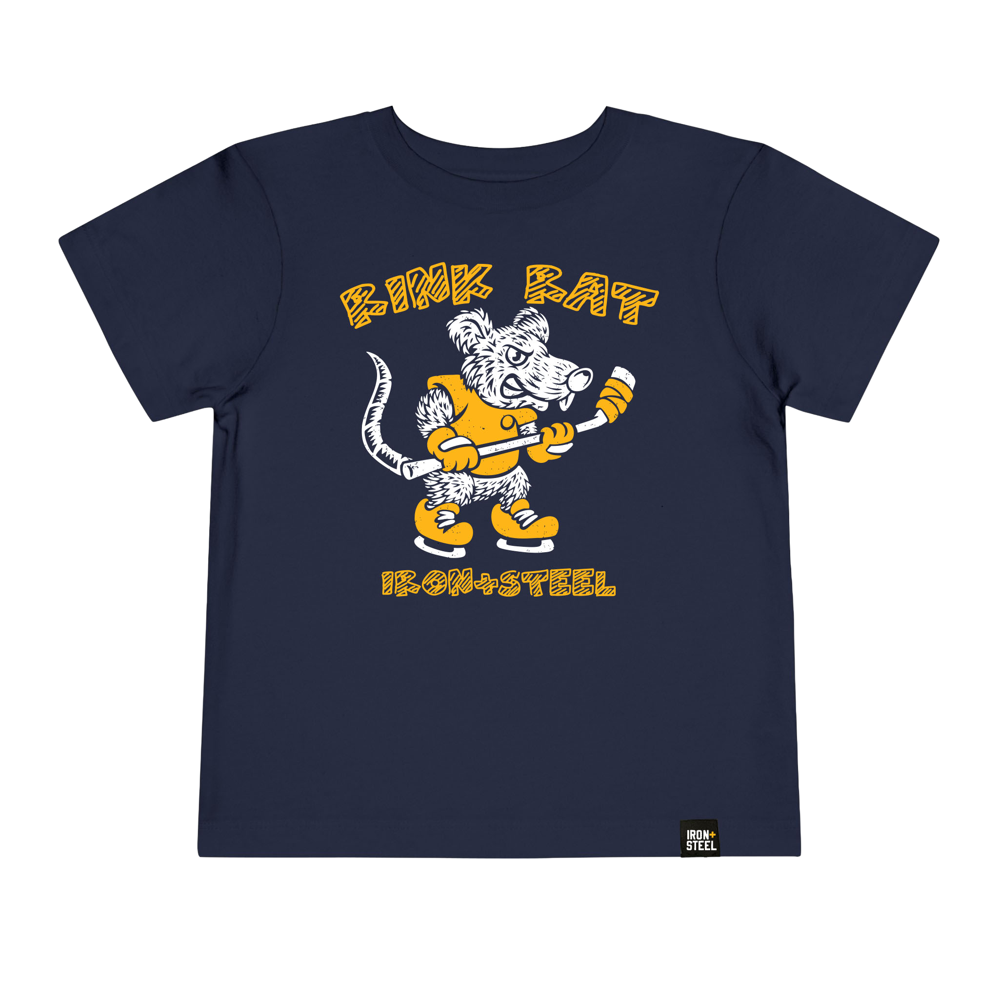 Skating Rink Rat Hockey Toddler T-Shirt