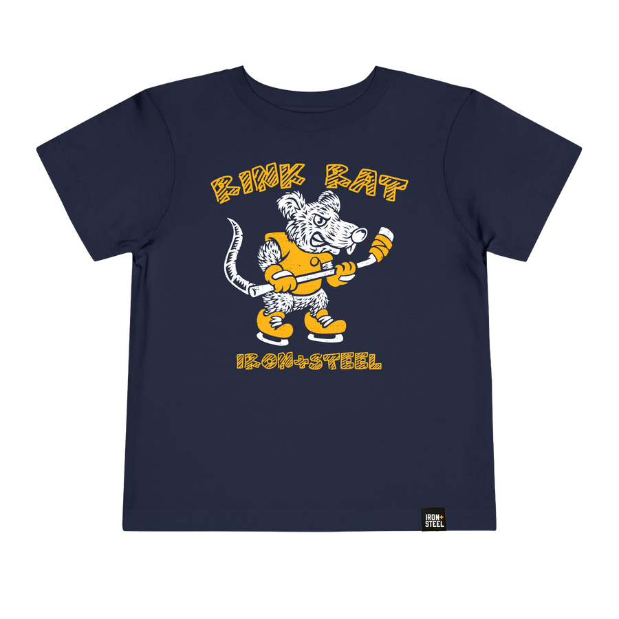 Skating Rink Rat Hockey Toddler T-Shirt