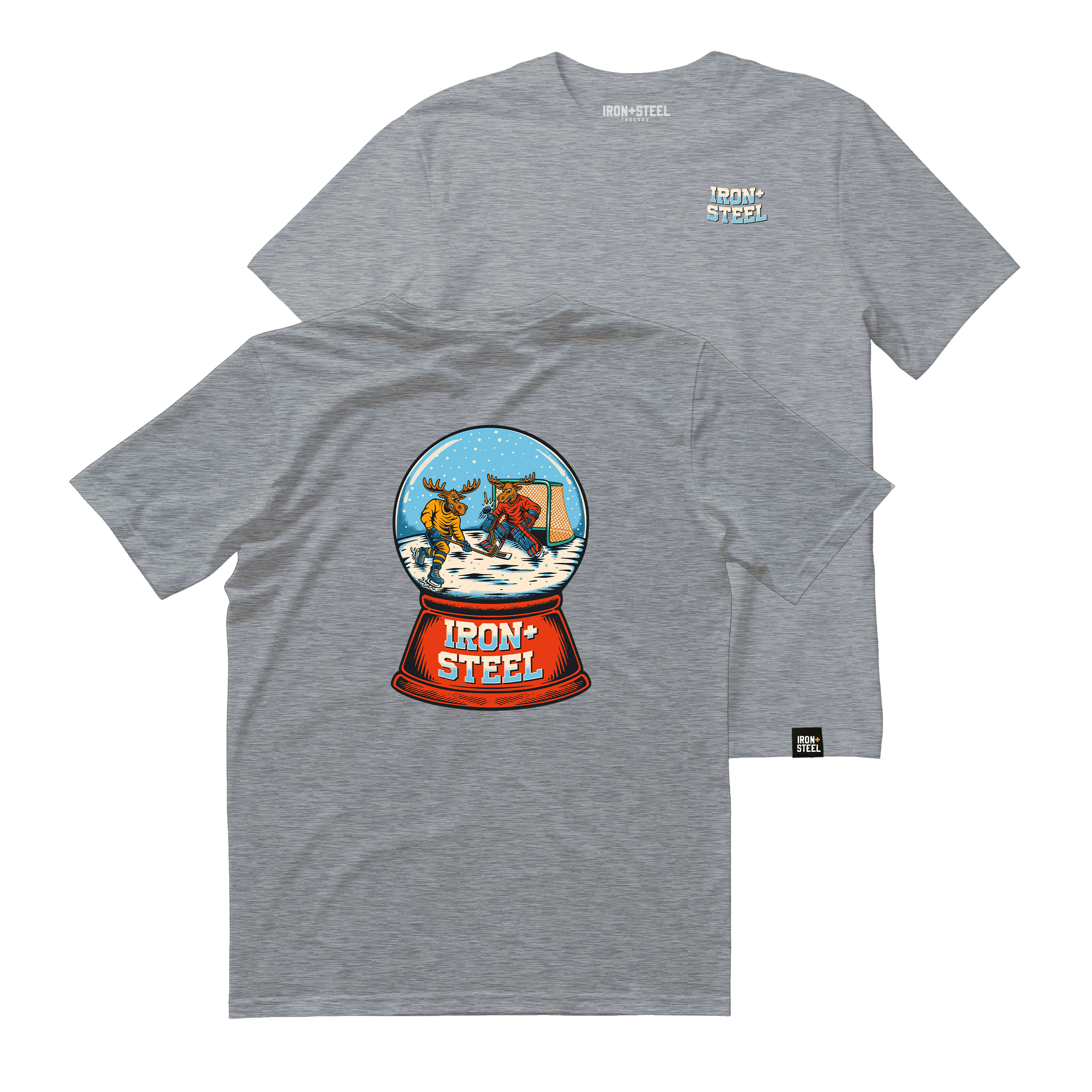 Snow Globe Hockey Tee